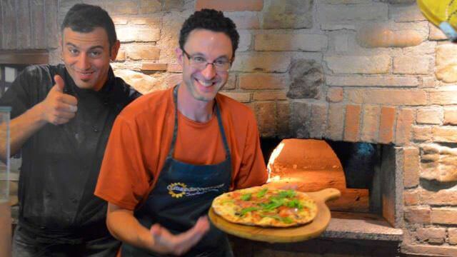 Pizza Experience making pizza with a local masterchef or mkaing the traditional umbria pizza in a loca pastry shop